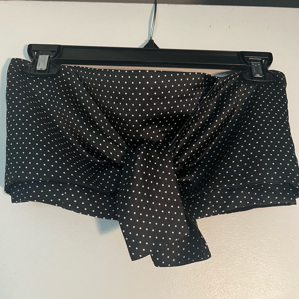 Satin crop top
